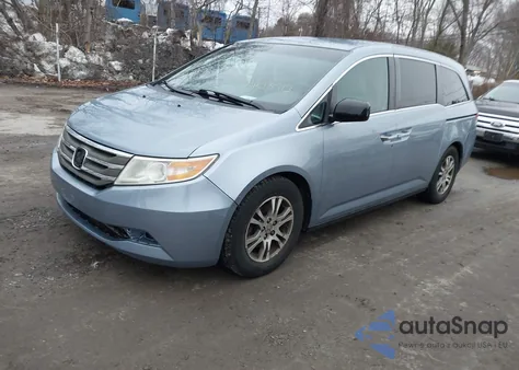 2012 Honda Odyssey Ex из США, поврежденный, VIN 5FNRL5H46CB135377
